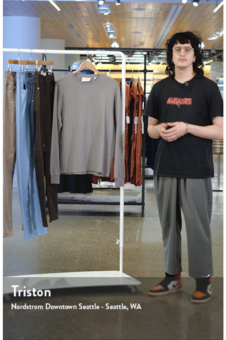Duo Fold Long Sleeve Cotton T-Shirt video