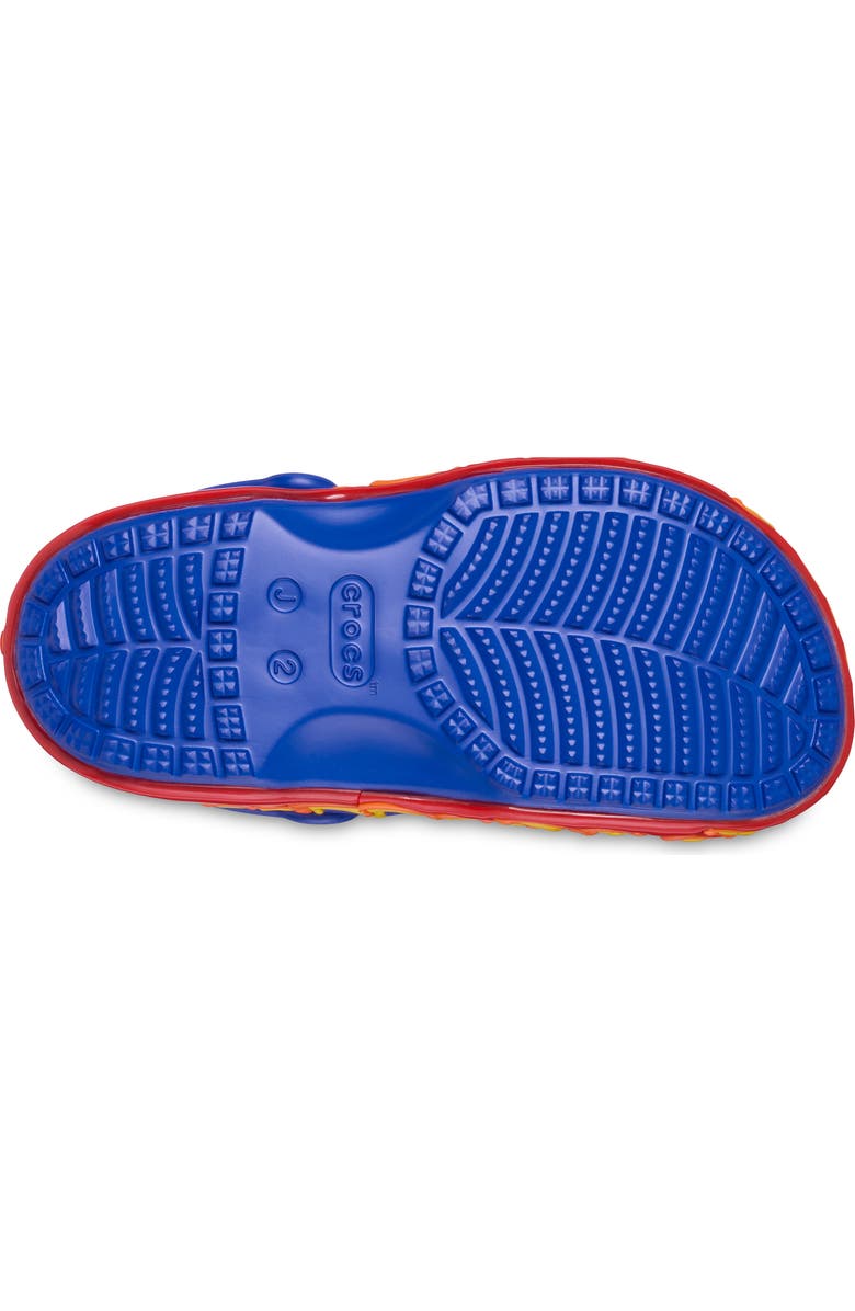 CROCS Kids' Classic Iam Dragon Lights Clog, Alternate, color, Blue Bolt