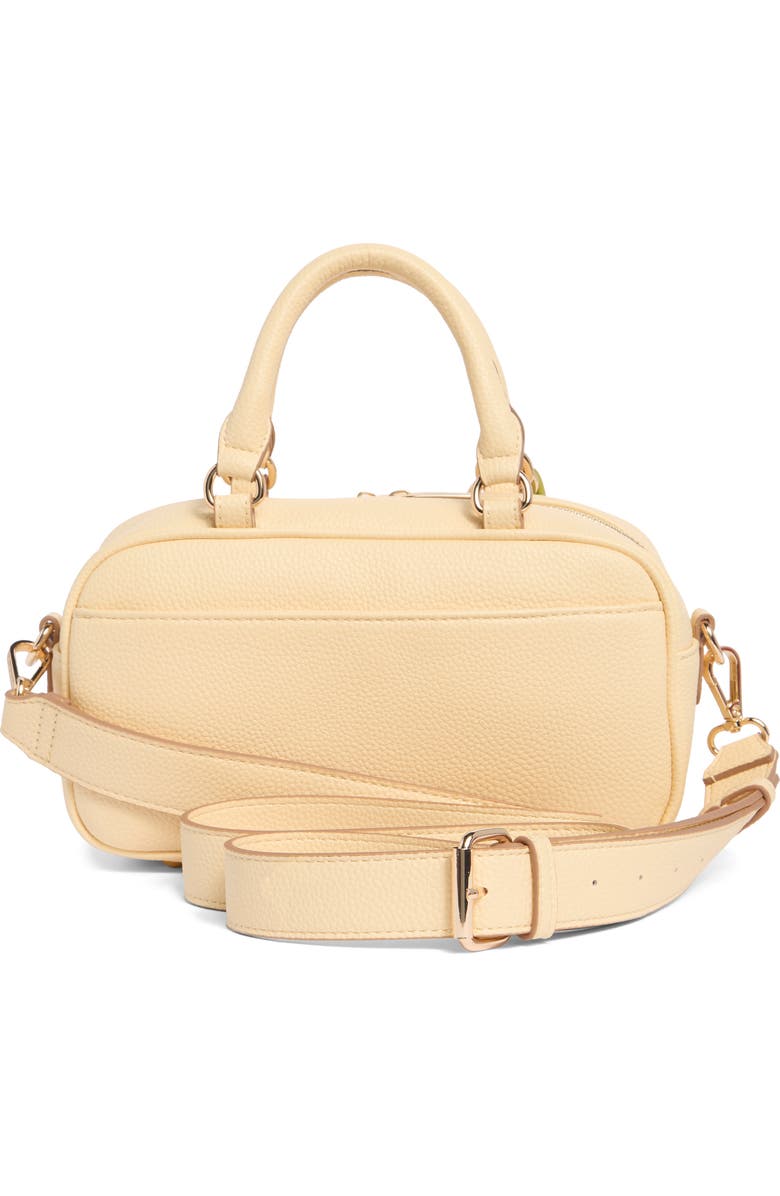 Nanette Lepore Pineapple Charm Crossbody Satchel, Alternate, color, Panna Cotta