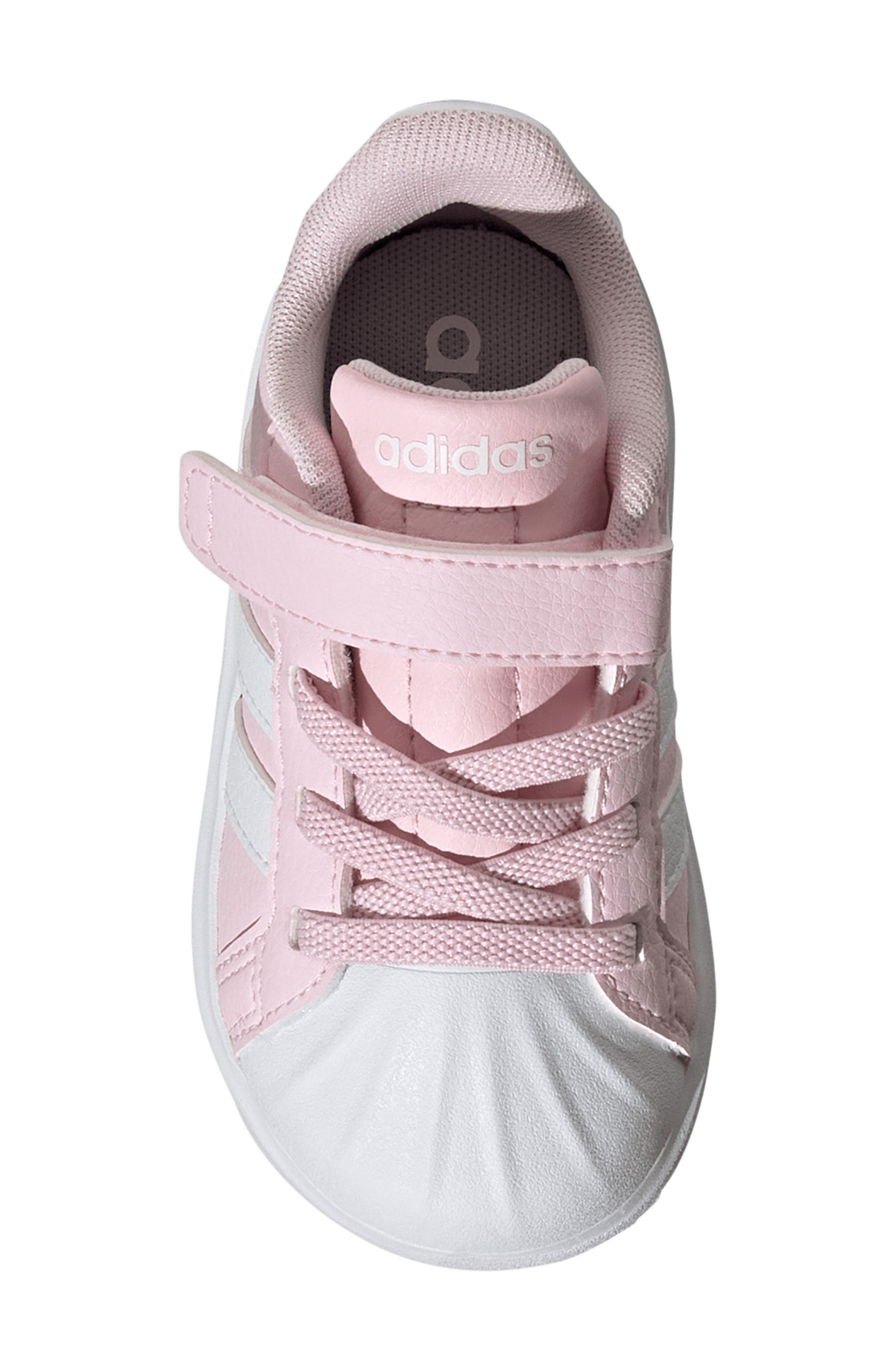 adidas Kids' Streettalk Sneaker, Alternate, color, Pink/ White/ Grey