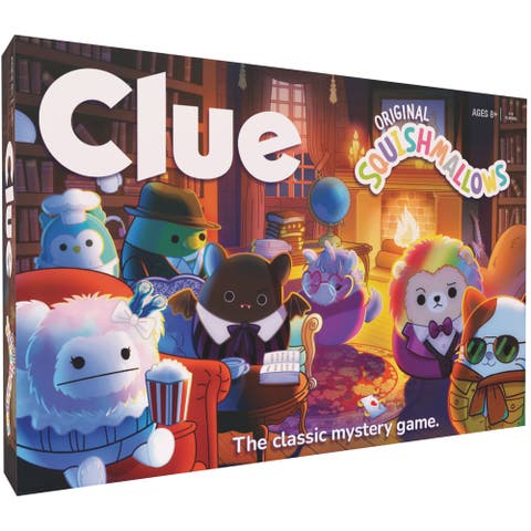 Original Squishmallows Mystery Board Game, Ages 8+