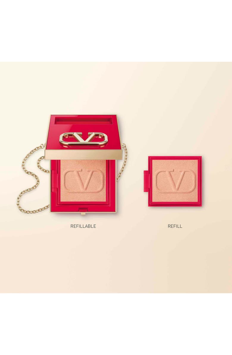 Valentino Go-Clutch Refillable Compact Finishing Powder Refill Pan, Alternate, color, 02 Light