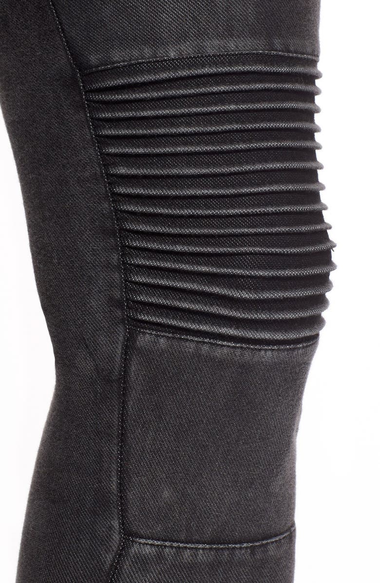 Dex Acide Wash Moto Leggings, Alternate, color,