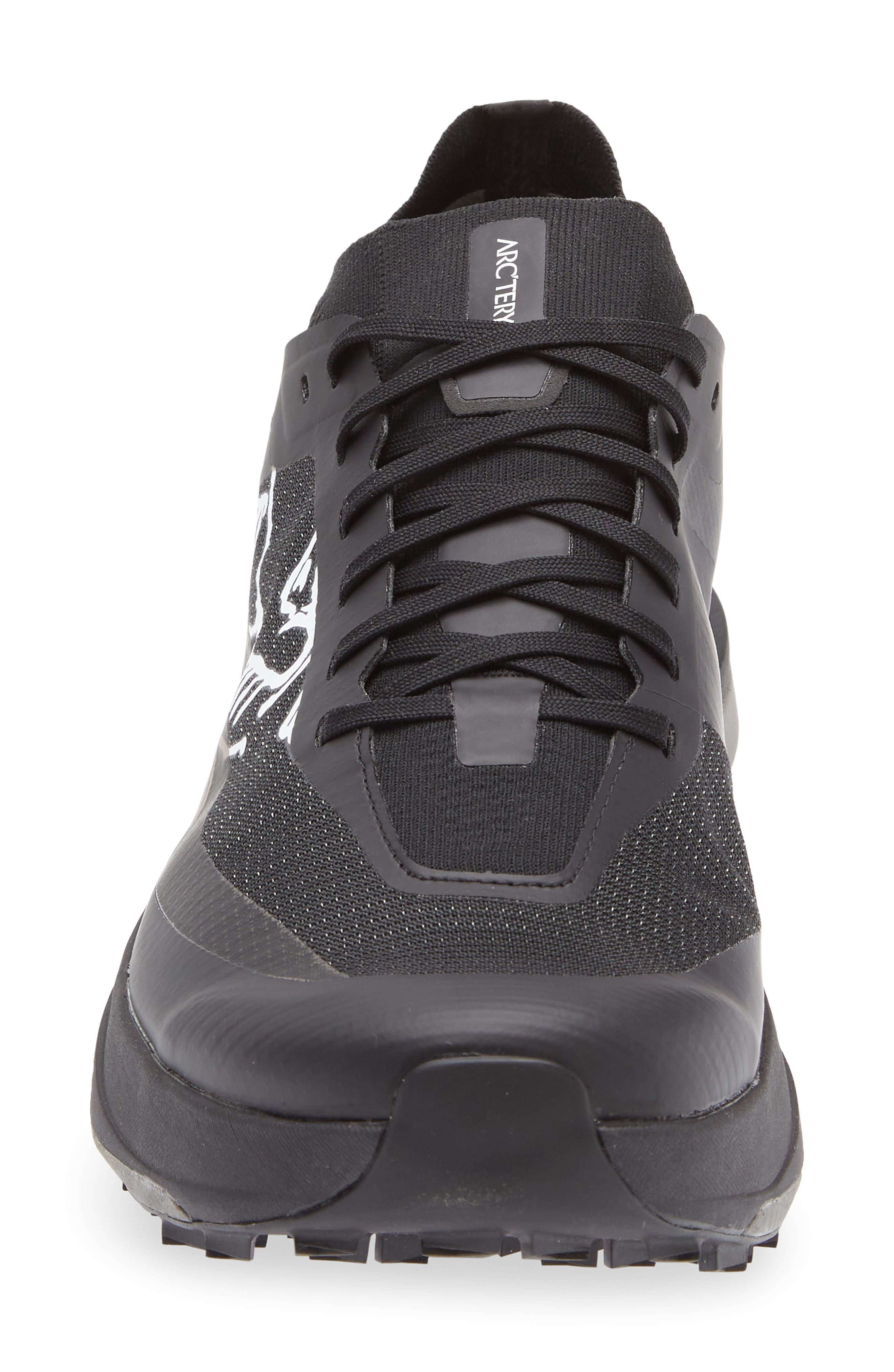 Arc'teryx Sylan Pro Running Shoe, Alternate, color, Black / Black