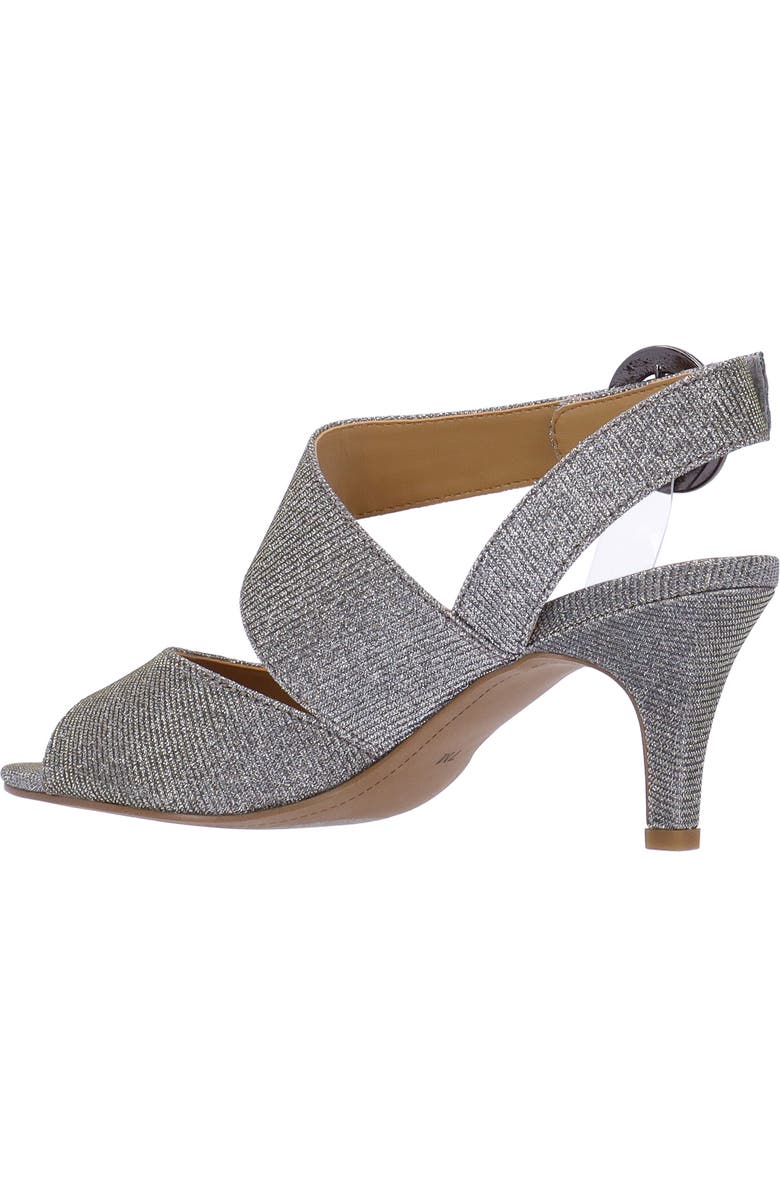 J. Reneé Safira Ankle Strap Sandal, Alternate, color, Pewter