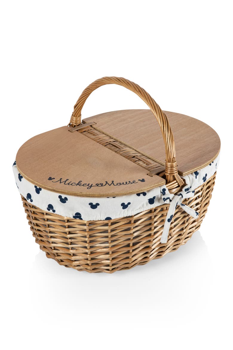 Mickey Country Basket, Main, color, BEIGE