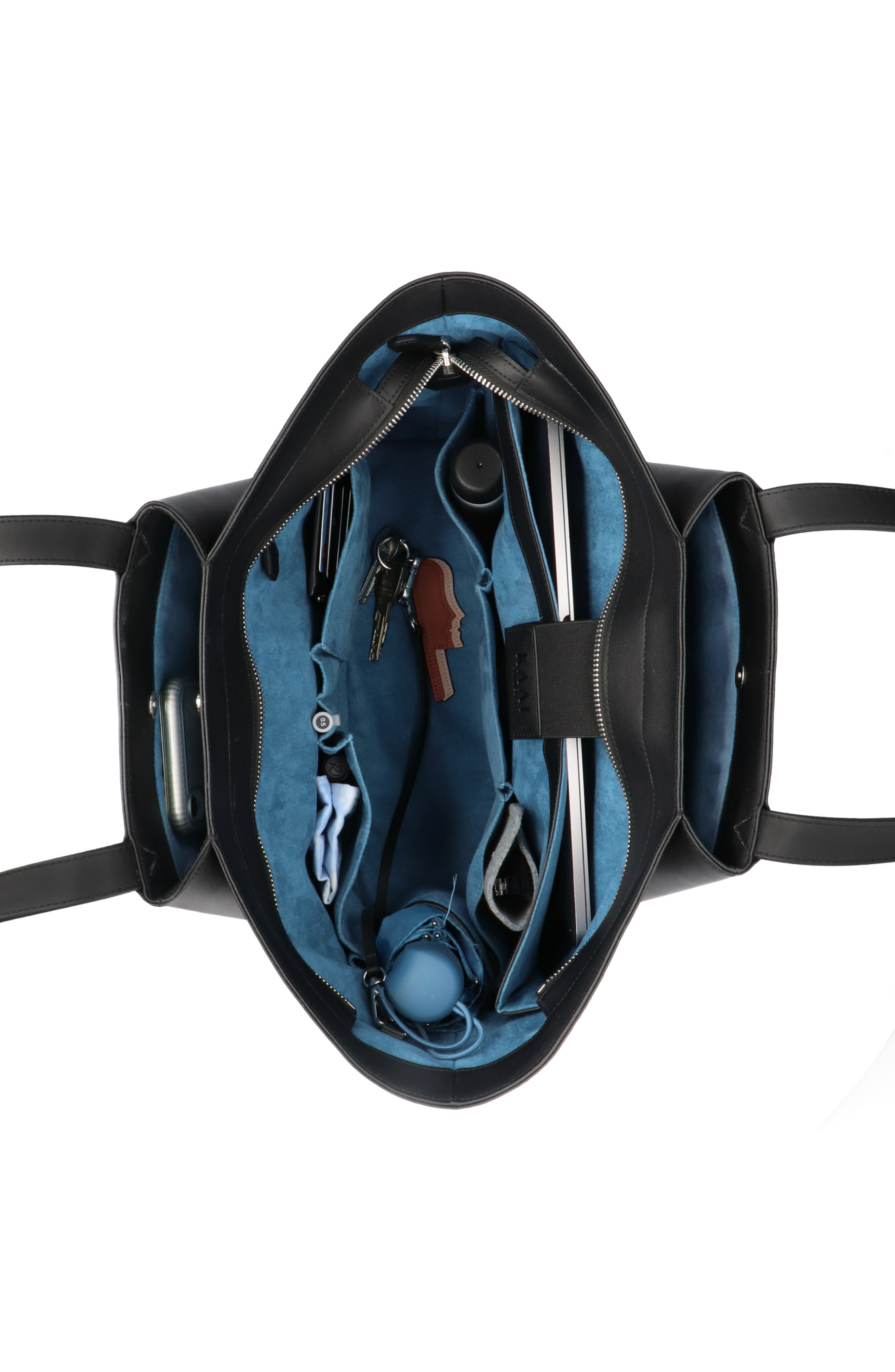 KAAI Pyramid Tote Bag, Alternate, color, Black