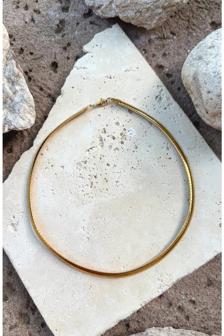 Cocoon Chain Necklace, Alternate, color, GOLD