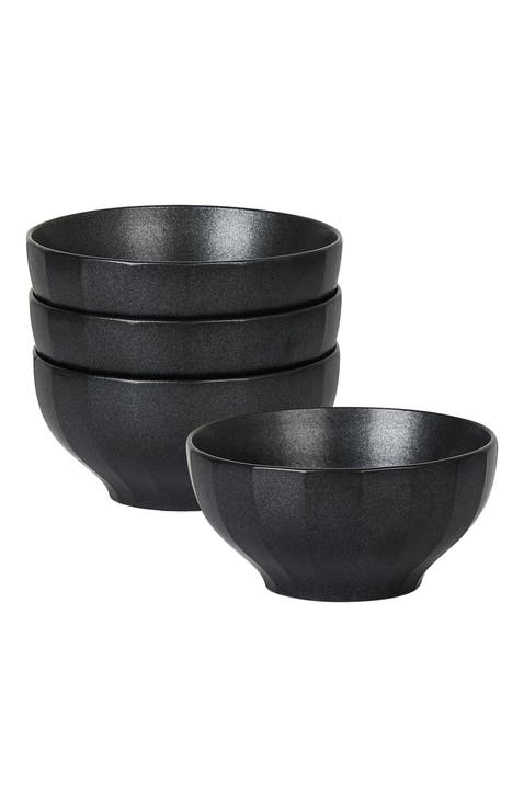 Rio Stoneware 4-Piece Bowl Set