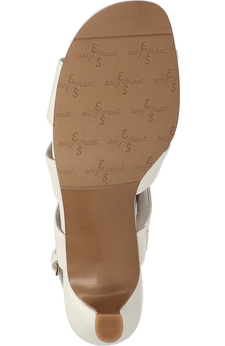 EASY STREET Zella Slingback Sandal, Alternate, color, Bone