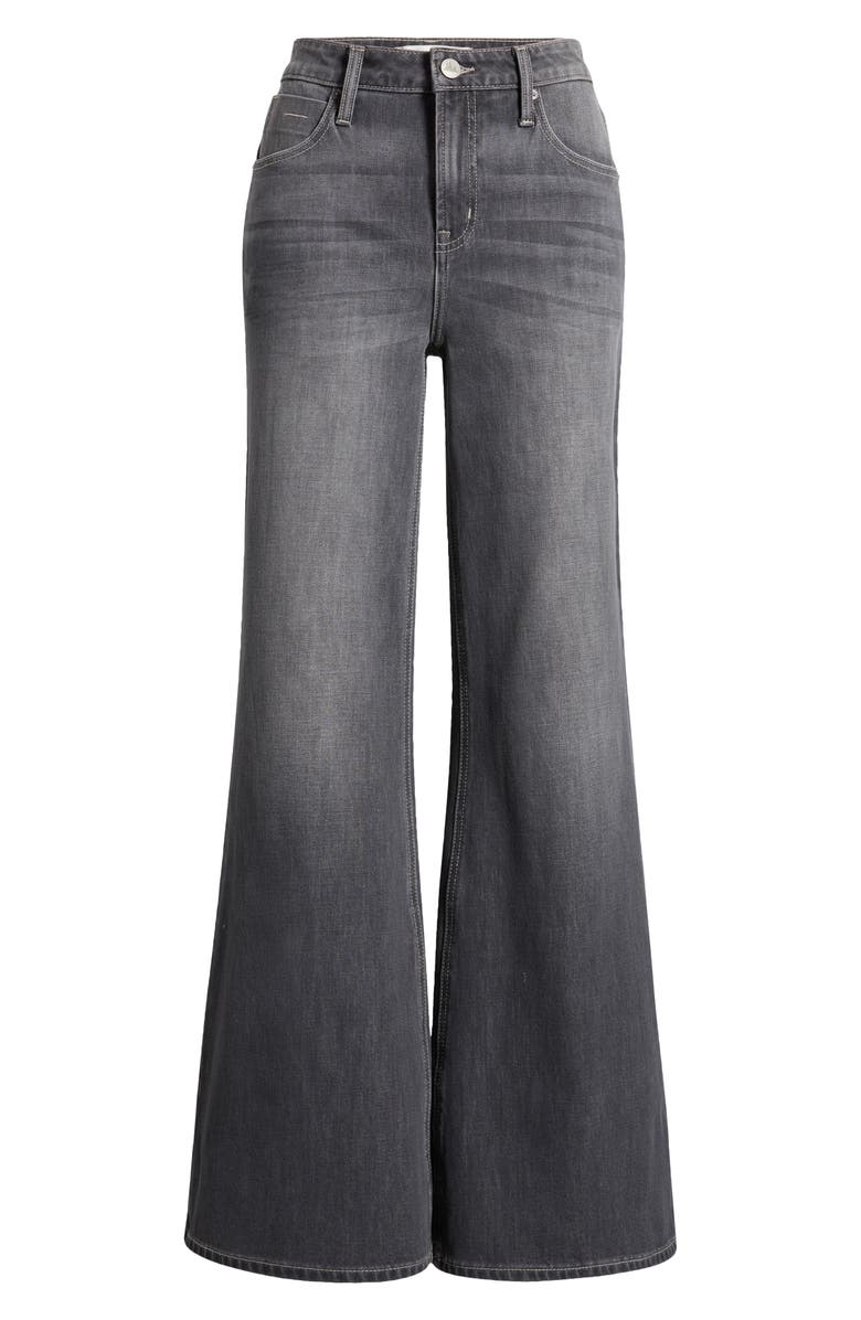 CITY BLUES Bond Wide Leg Jeans, Alternate, color, Black