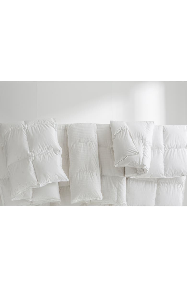 The White Company Light Warmth Hungarian Goose Down Comforter, Alternate, color,