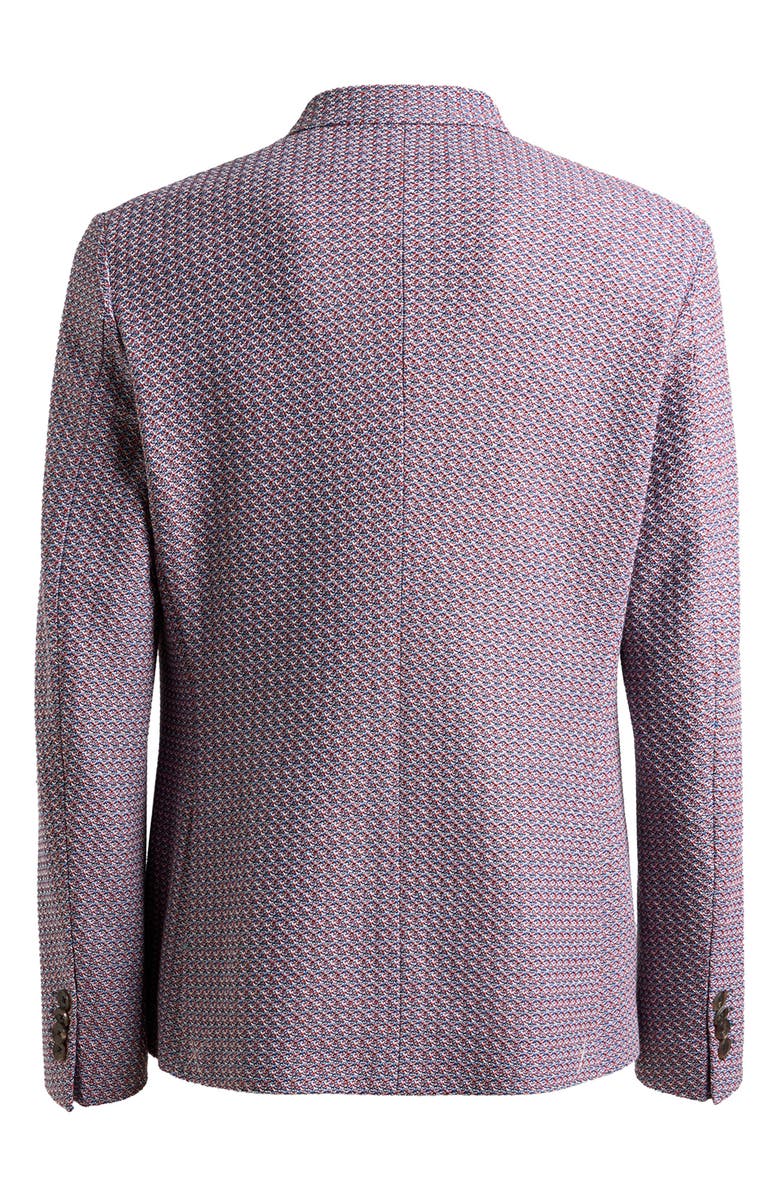 Etro Roma Jersey Jacquard Sport Coat, Alternate, color, Var. Multicolor F.do Viola