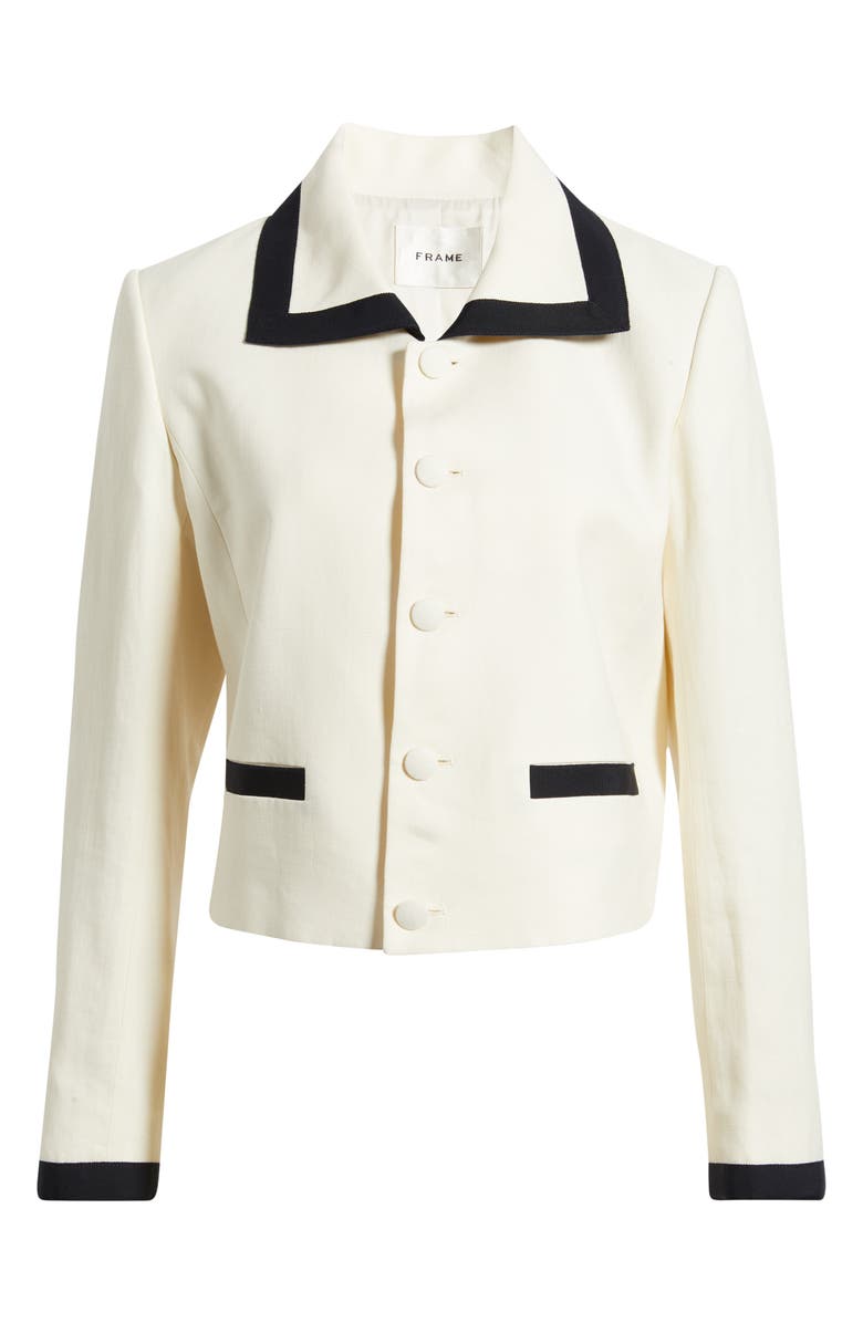 FRAME The Cabana Jacket, Alternate, color, Cream Multi