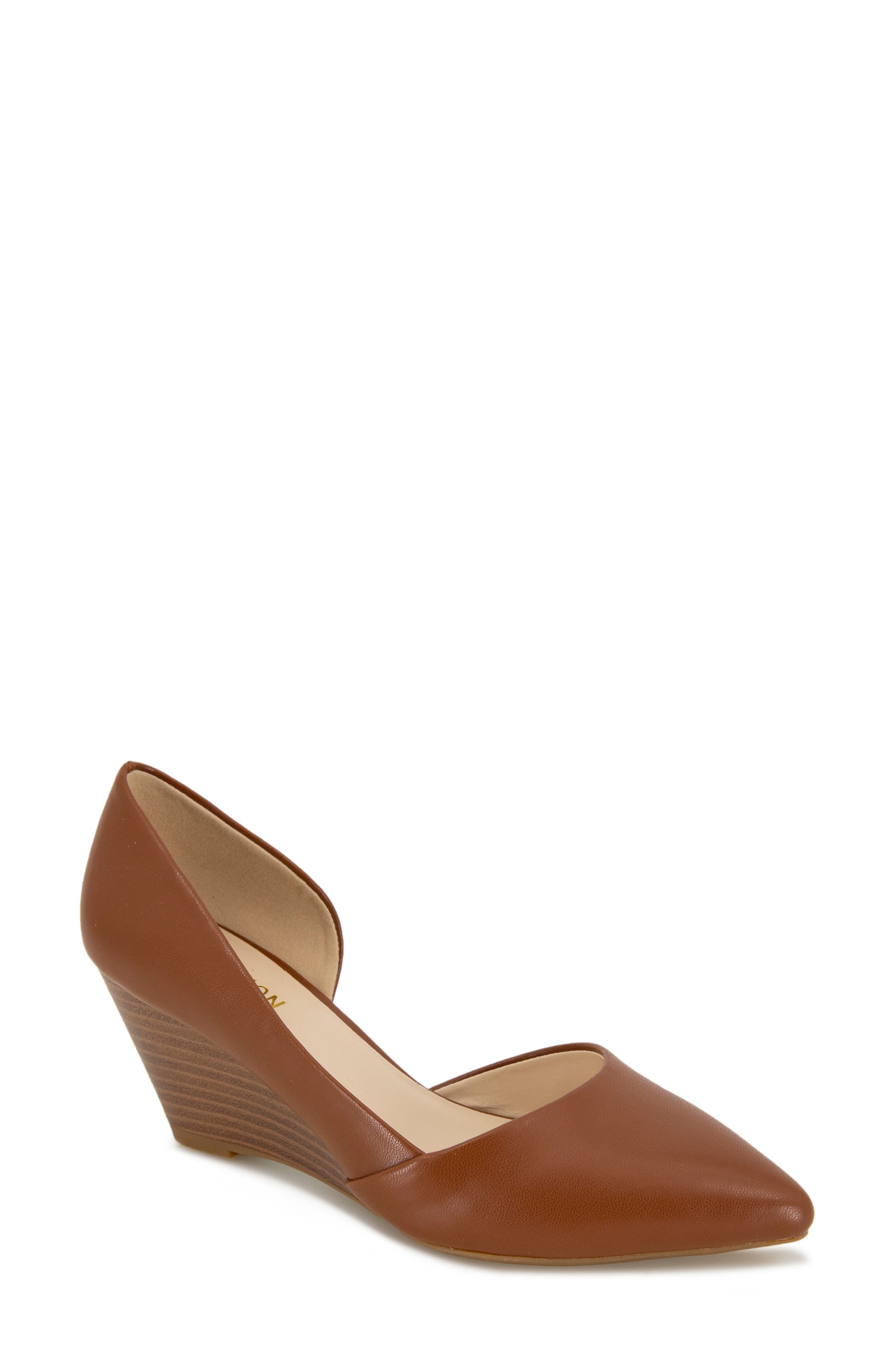 Eltinn Wedge Pump, Main, color, LUGGAGE