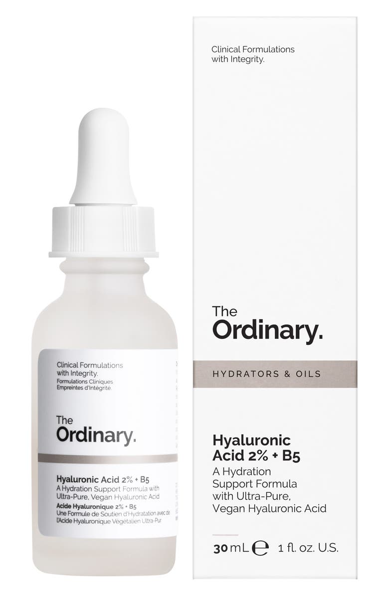 The Ordinary Hyaluronic Acid 2% + B5 Hydrating Serum, Main, color,