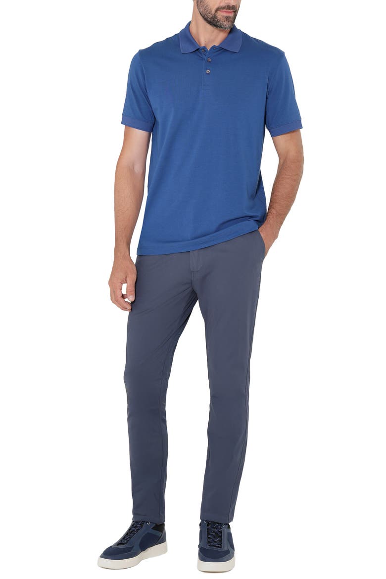 Pima Cotton Tech Polo with UV Protection, Alternate, color, Royal Blue