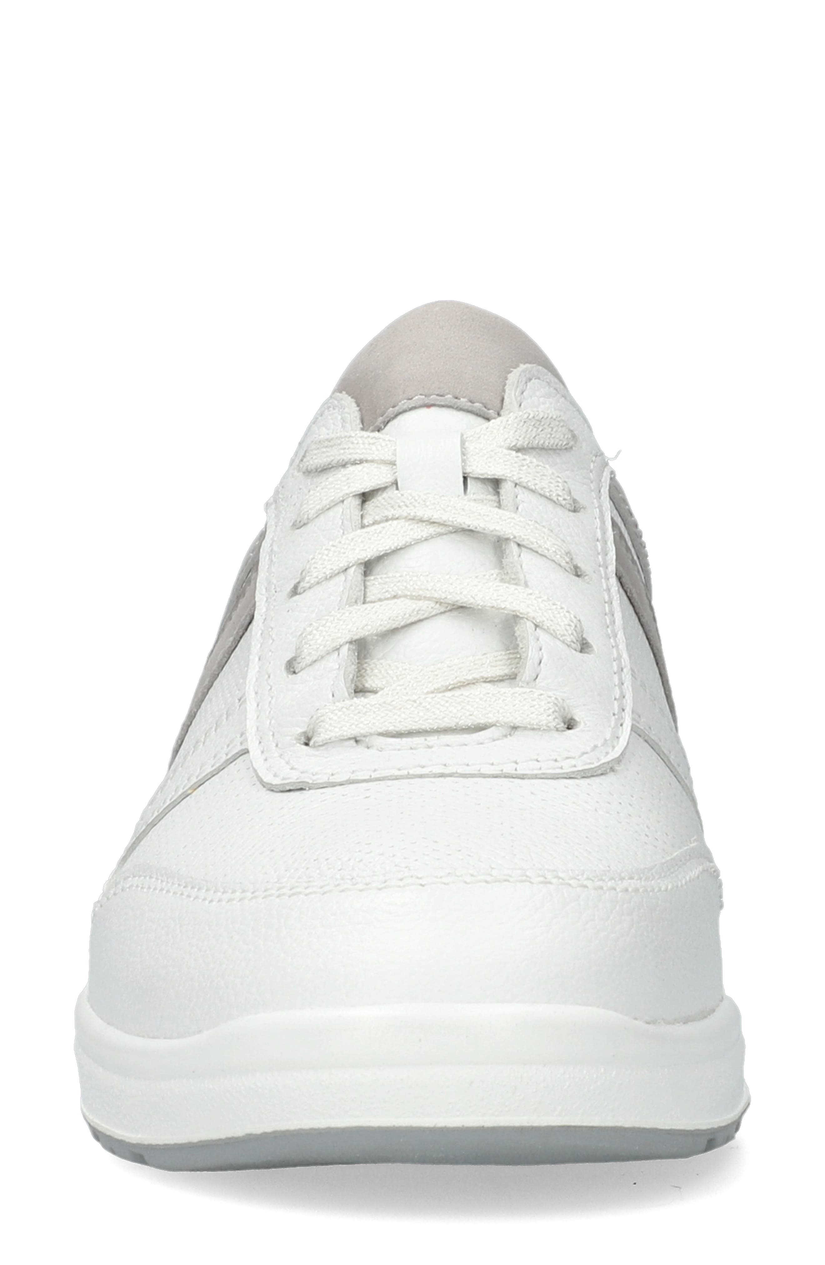Rebecca Perforated Sneaker, Alternate, color, WHITE