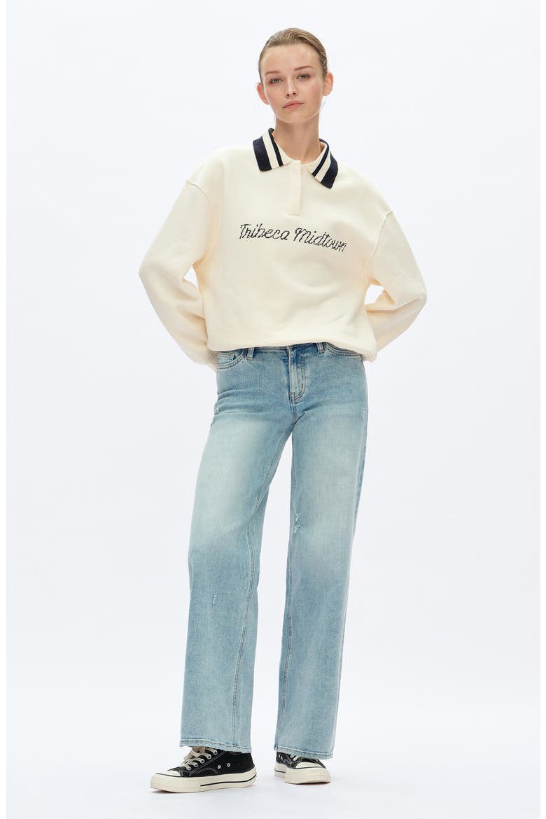 Mid Rise Wide Leg Jeans, Alternate, color, RETRO LIGHT BLUE