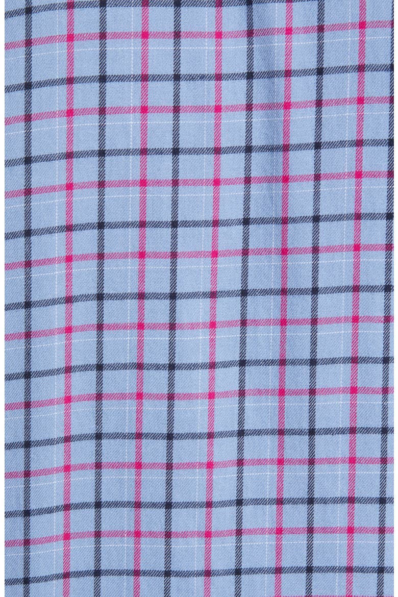 Slim Fit Plaid Flannel Button-Up Shirt, Alternate, color, WHISTLER CHECK - BLUE EYES