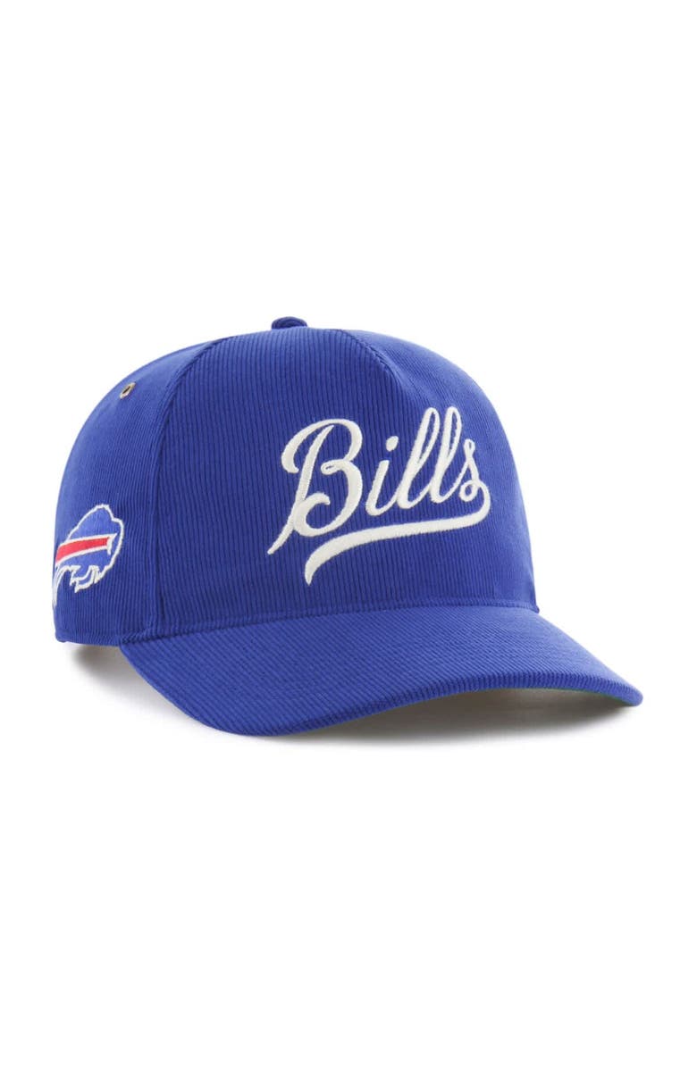 '47 Men's '47  Royal Buffalo Bills Golden Age Corduroy Hitch Adjustable Hat, Main, color, Royal