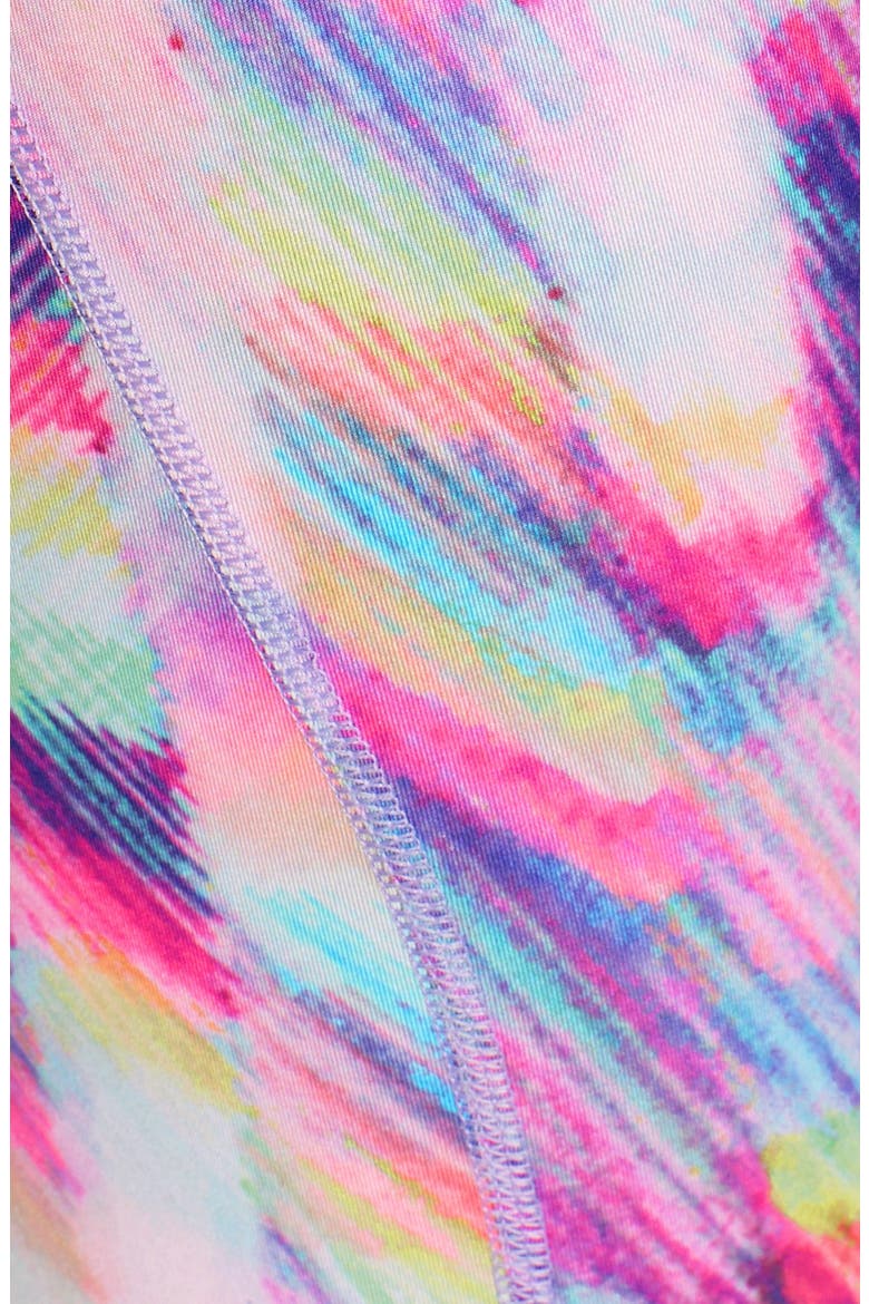 'Live In' Crop Leggings, Alternate, color, PURPLE CRISP PRISM PRINT