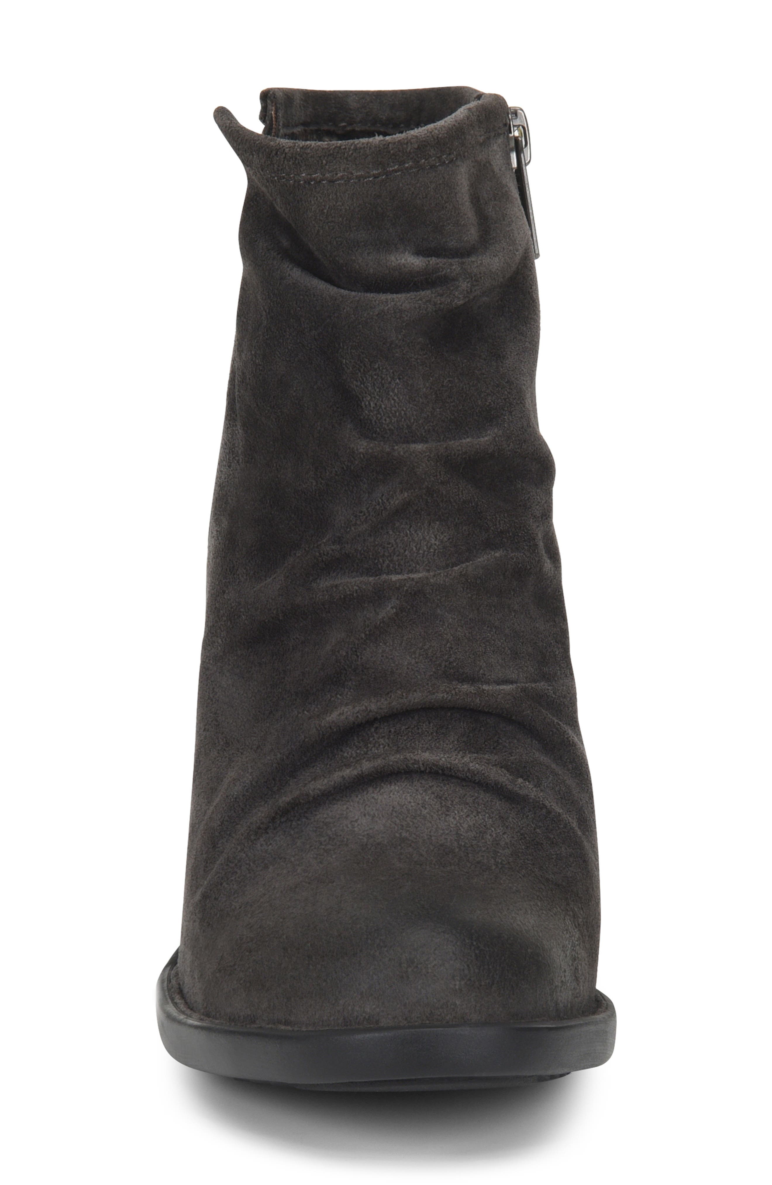 Aire Bootie, Alternate, color, DARK GREY SUEDE