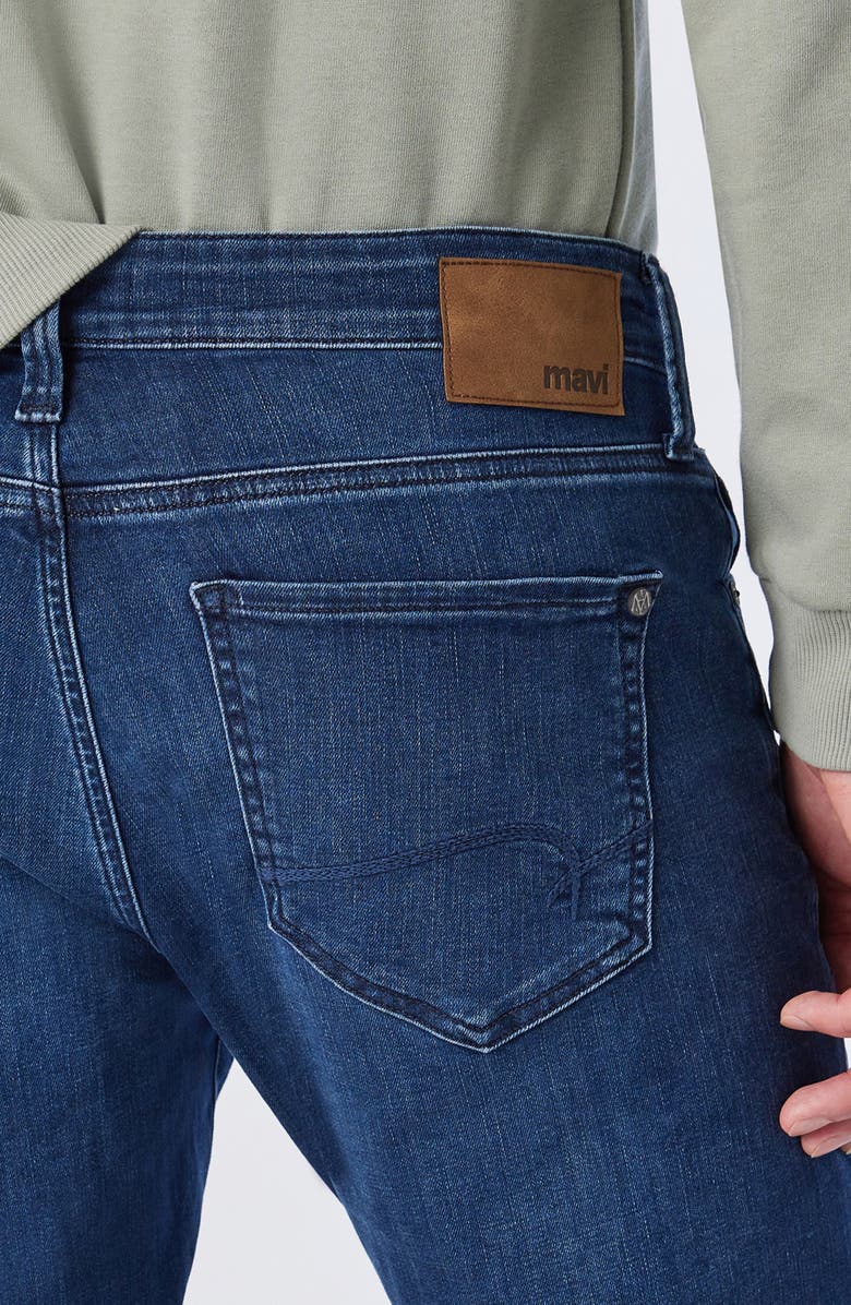 Mavi Jeans Zach Straight Jeans, Alternate, color, Indigo Boston