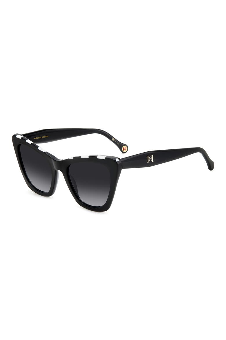 55mm Cat Eye Sunglasses, Alternate, color, 080S-9O