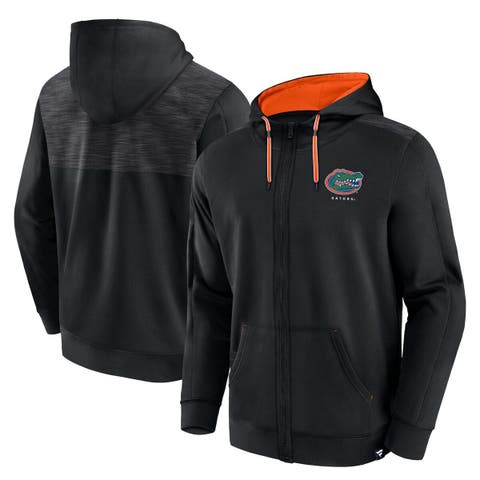 Men's Fanatics Branded Black Florida Gators Power Index Full-Zip Hoodie