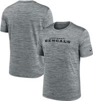 Nike Men's Nike Gray Cincinnati Bengals Velocity Performance T-Shirt