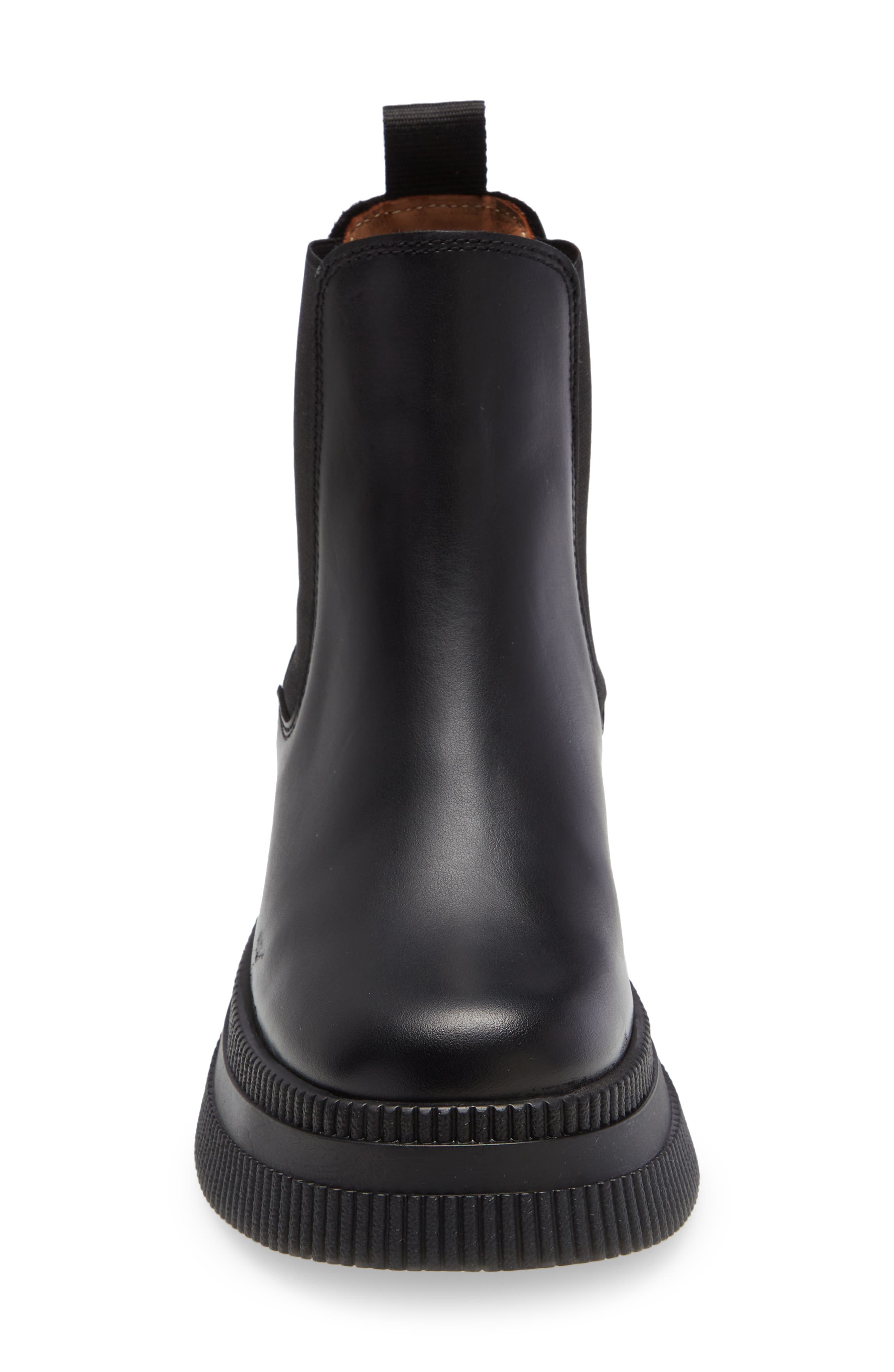 Ganni Platform Chelsea Boot, Alternate, color, 
