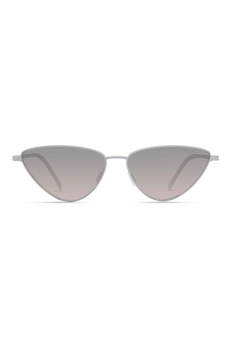 Naxos 56mm Polarized Cat Eye Sunglasses, Main, color, LAVENDER