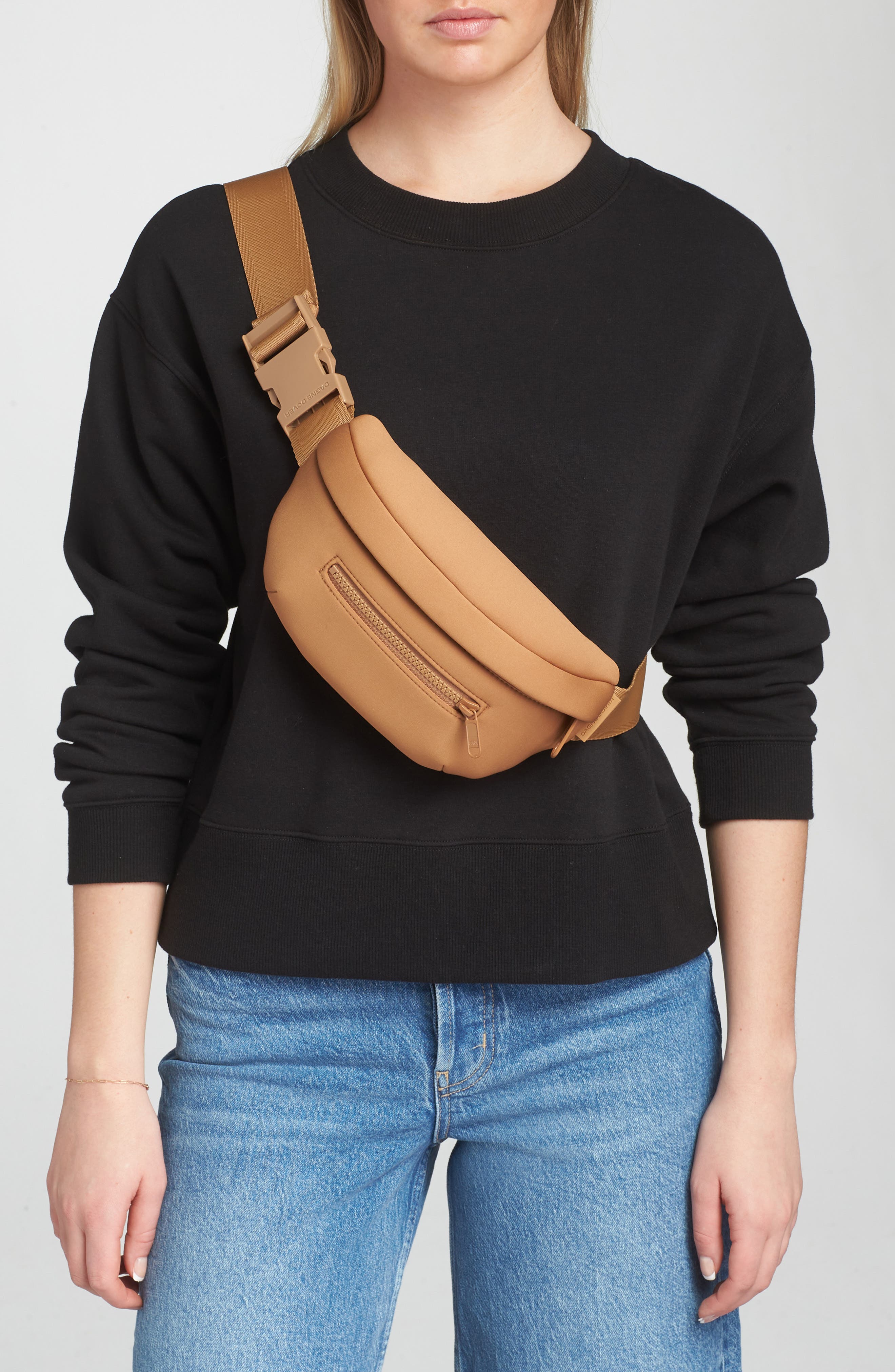 Ace Belt Bag, Alternate, color, CAMEL