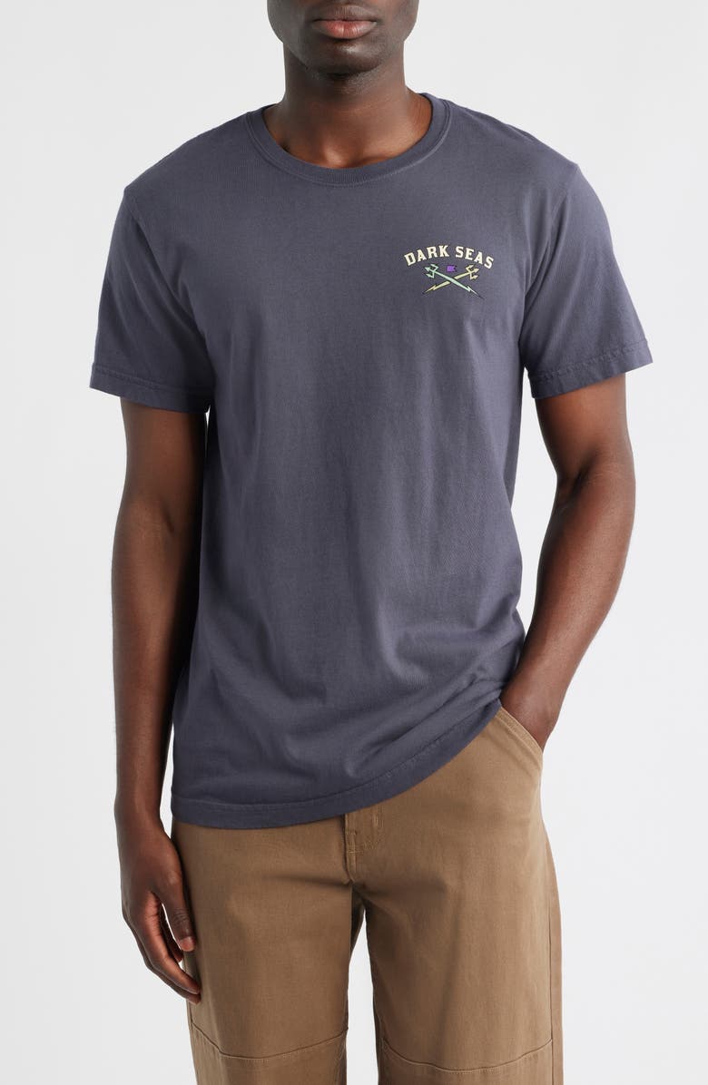 DARK SEAS Cathedral Cotton Graphic T-Shirt, Main, color, Spellbound
