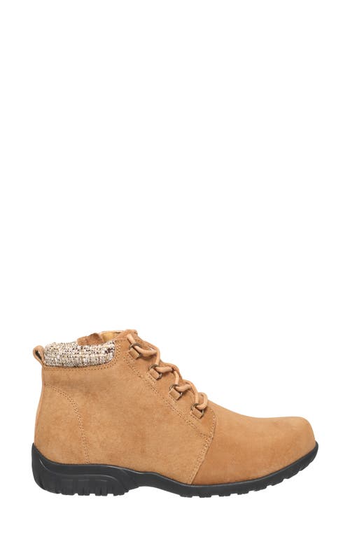 Propét Delaney Water Resistant Bootie In Brown