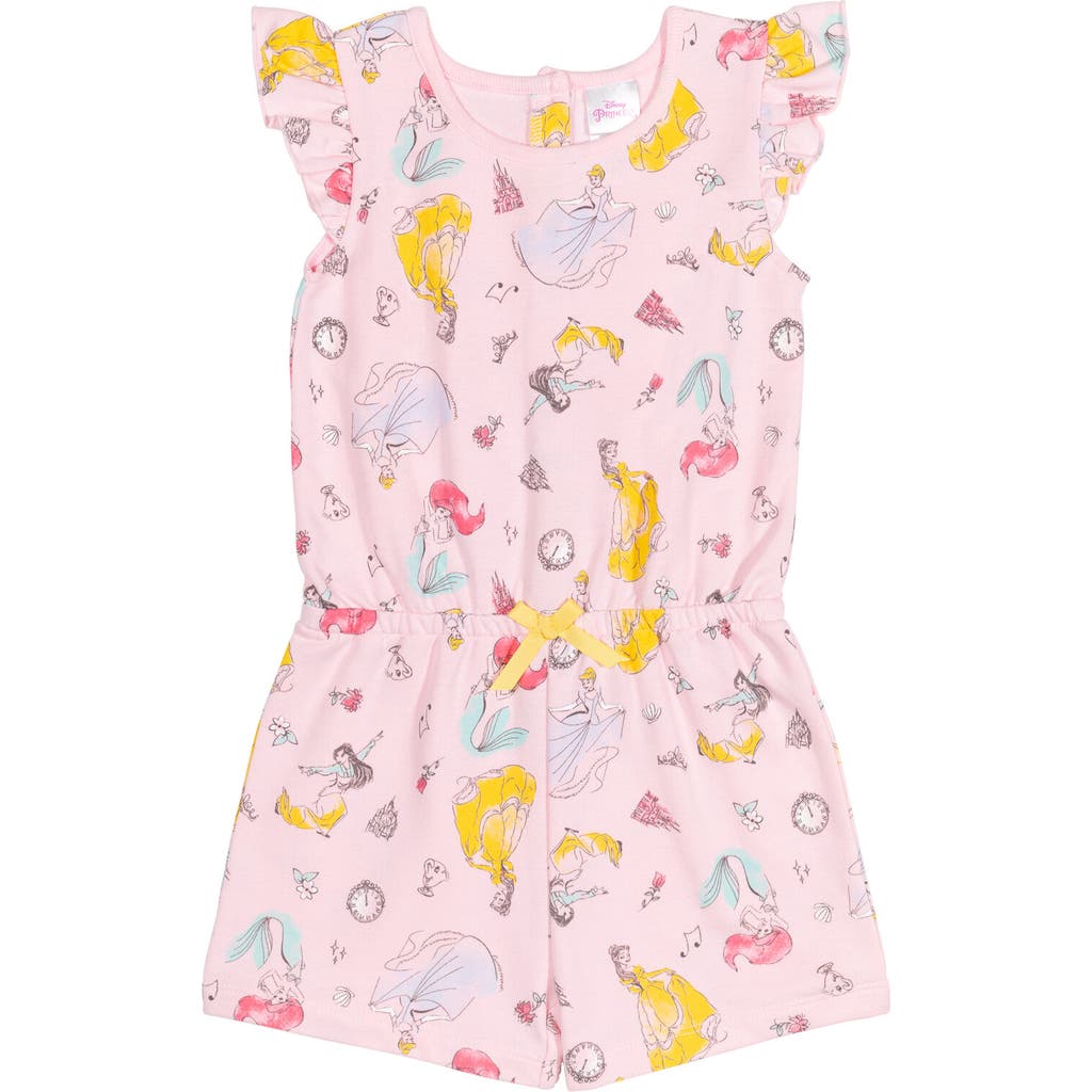 Disney Sleeveless Skater Romper In Pink