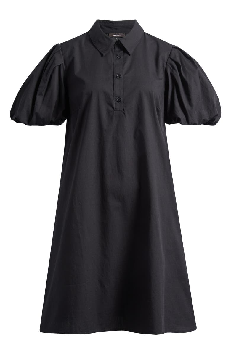 Halogen<sup>®</sup> Puff Sleeve A-Line Shirtdress, Alternate, color, 