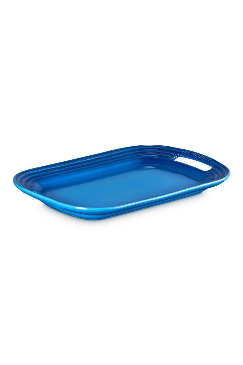Stoneware Serving Platter, Alternate, color, MARSEILLE