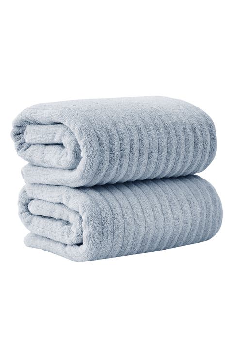 Combed Cotton 2-Pack Bath Towels