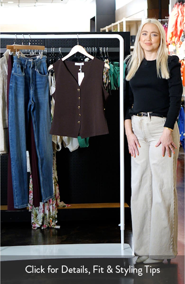 Salve Button-Up Vest, sales video thumbnail