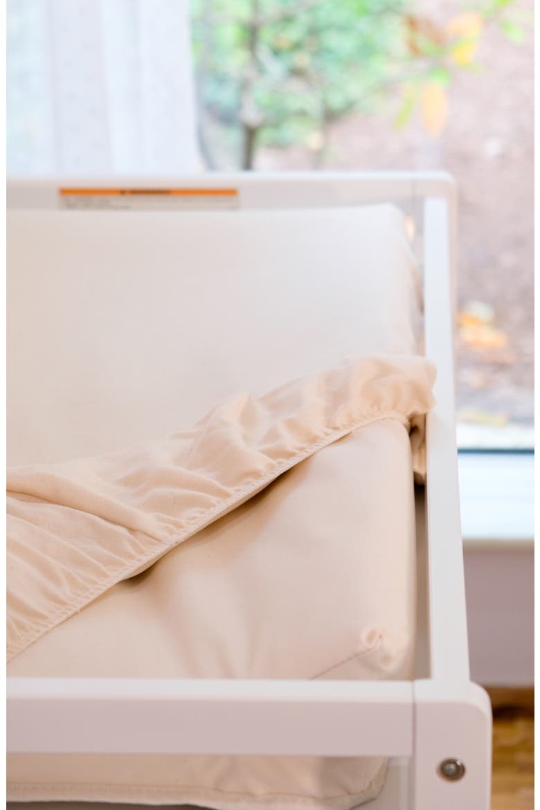 Organic Cotton Changing Pad Cover, Alternate, color, NATURAL