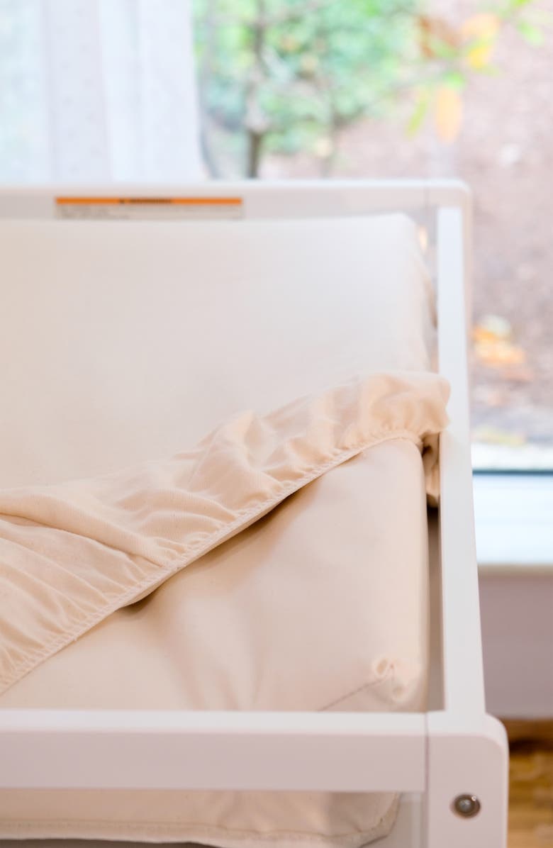 Naturepedic Organic Cotton Changing Pad Cover, Alternate, color, Natural