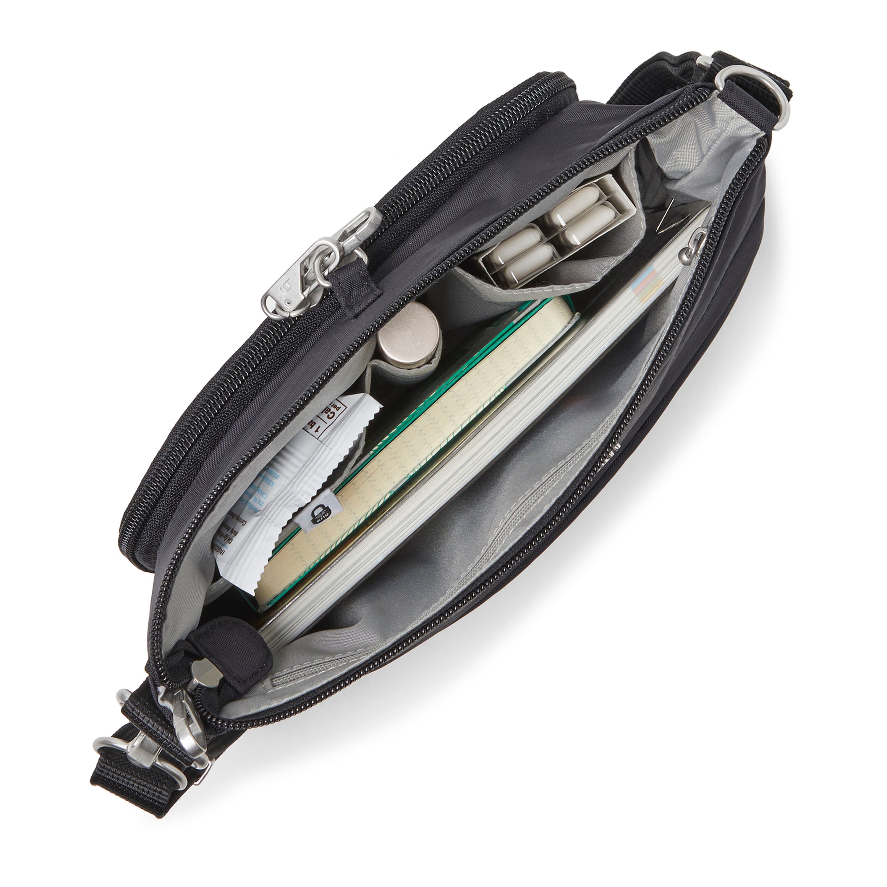 BAGGALLINI Securtex Anti-Theft Memento Crossbody Bag, Alternate, color, Midnight Blossom