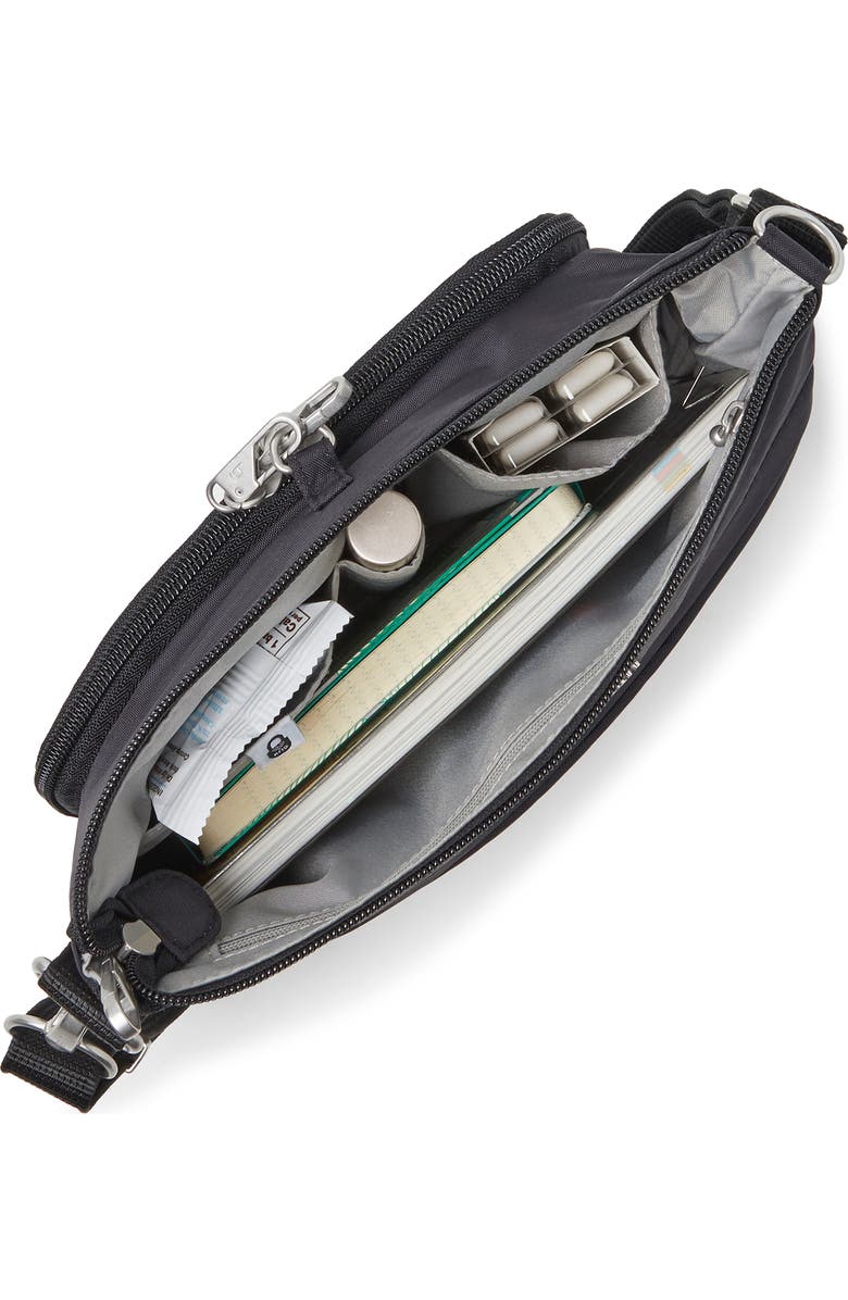 BAGGALLINI Securtex Anti-Theft Memento Crossbody Bag, Alternate, color, Midnight Blossom