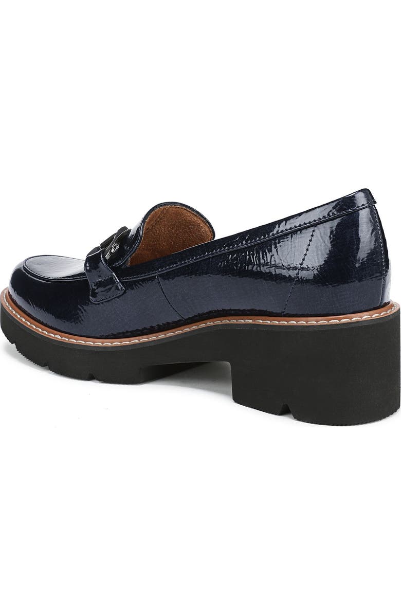 Naturalizer Corrine Bit Loafer, Alternate, color, Navy Patent Faux Leather
