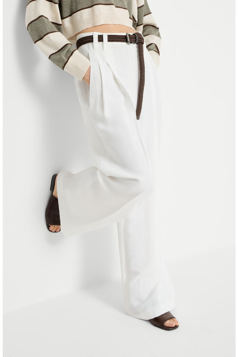 Pantalone Wide, Alternate, color, Panama