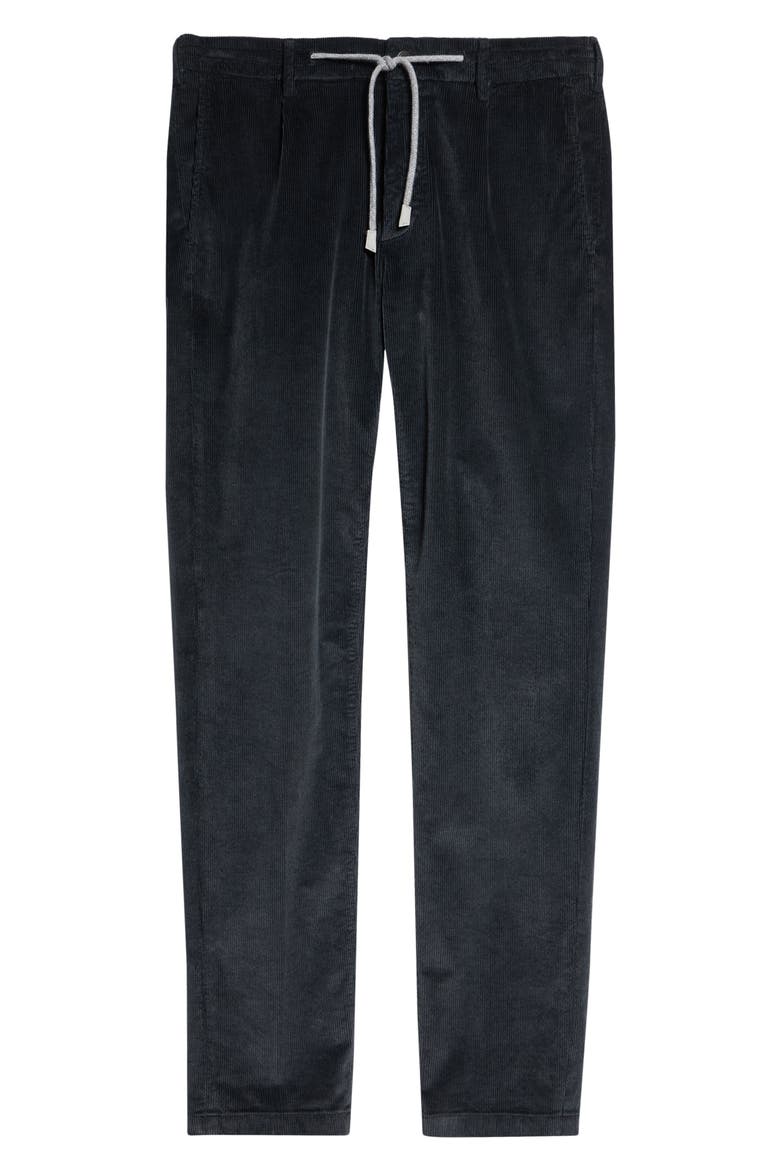 Stretch Corduroy Pants, Alternate, color, 22N BLACK