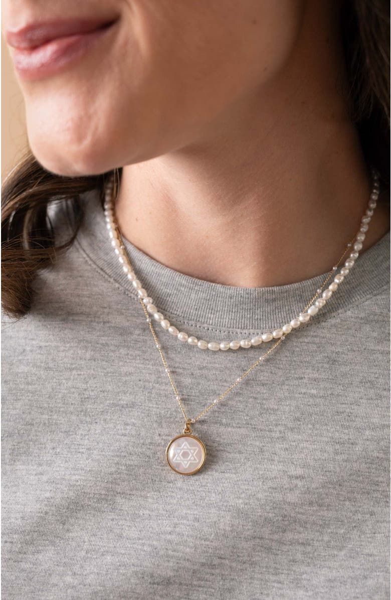 Alex and Ani Freshwater Pearl Necklace, Alternate, color, Pearl
