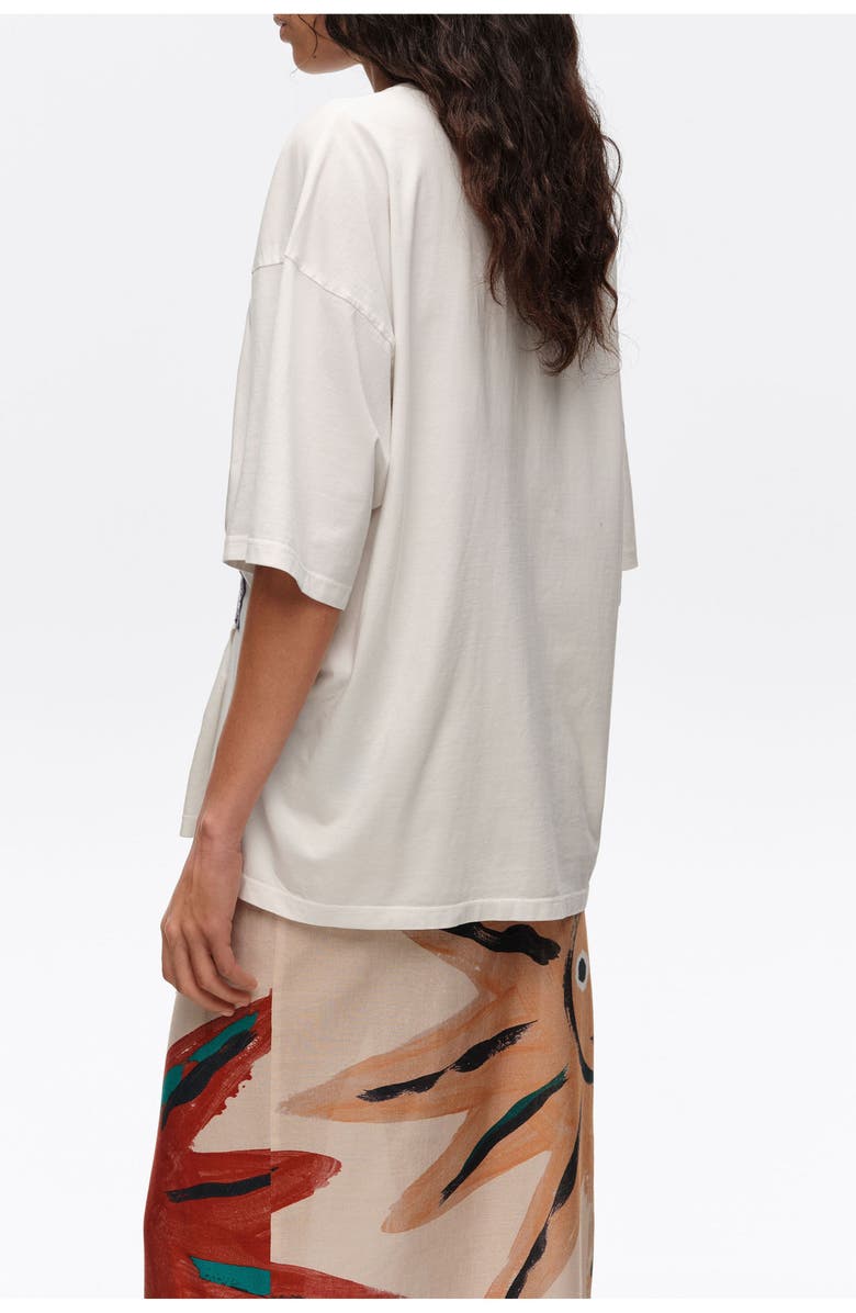 Bimba y Lola Positional Sun Midi Wrap Skirt, Alternate, color, Sun Positional